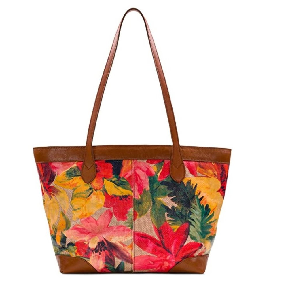 🛍️ Patricia Nash Women's Straw Viotti Tote